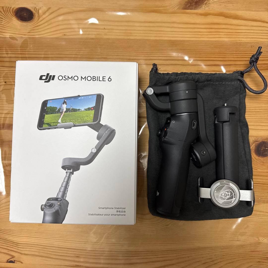 美品 DJI Osmo Mobile 6 スタビライザー スマホ iPhone