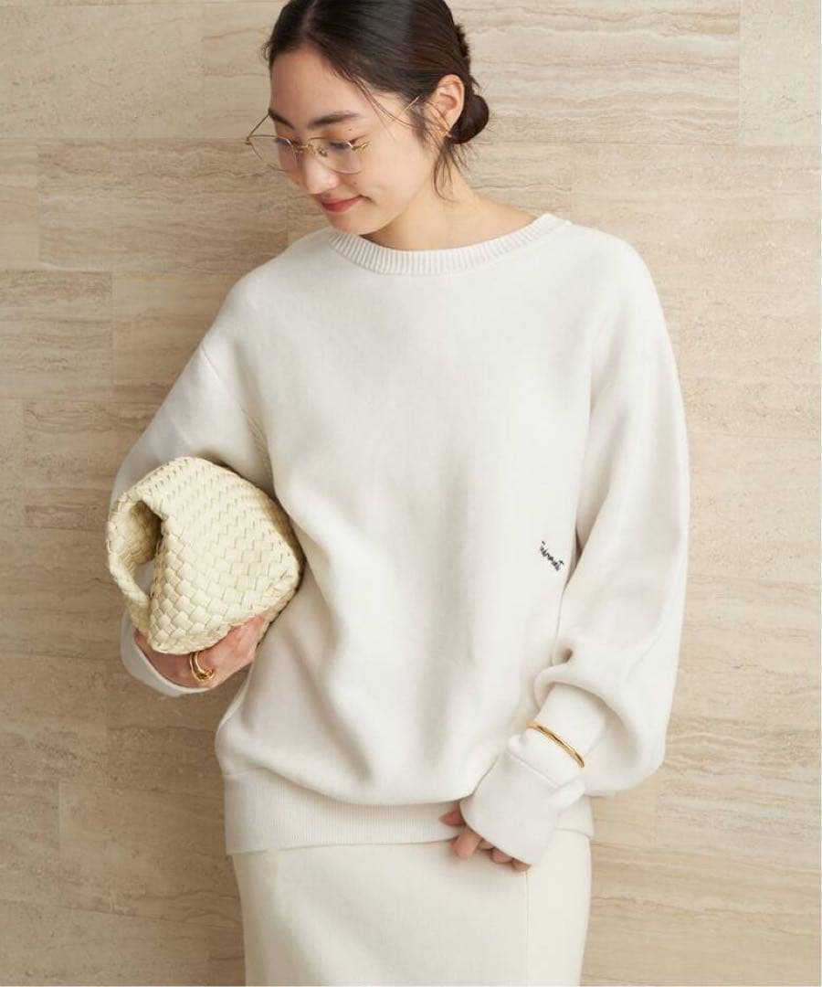 Plage lesTendre white スウェット