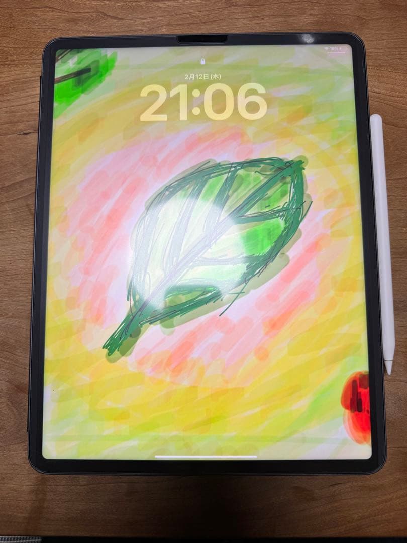 iPad Pro12.9 第五世代黒128GB アップルペンシル　カバー付き