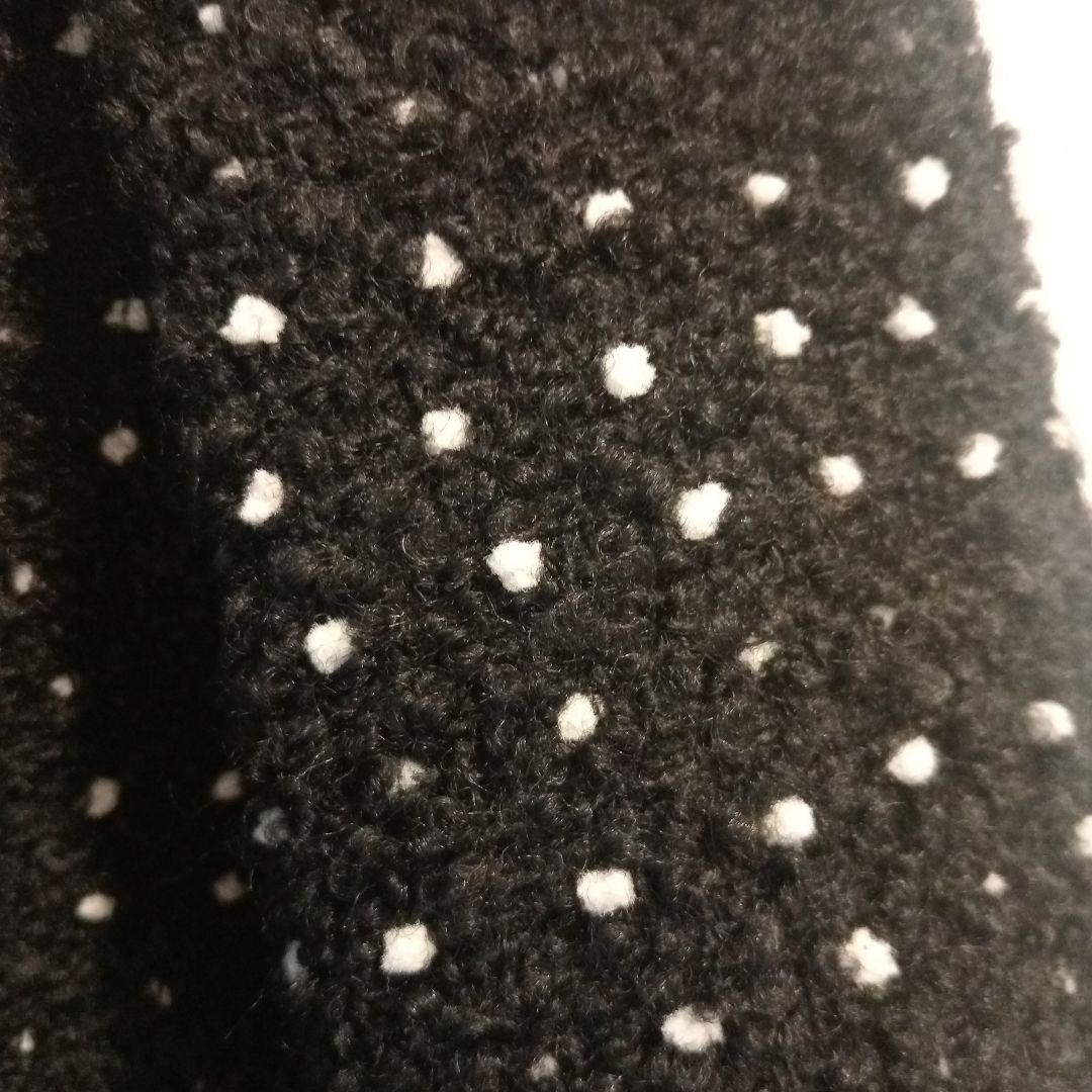 トレフルプラスワン　ドットツイードタックショートパンツ　02サイズ