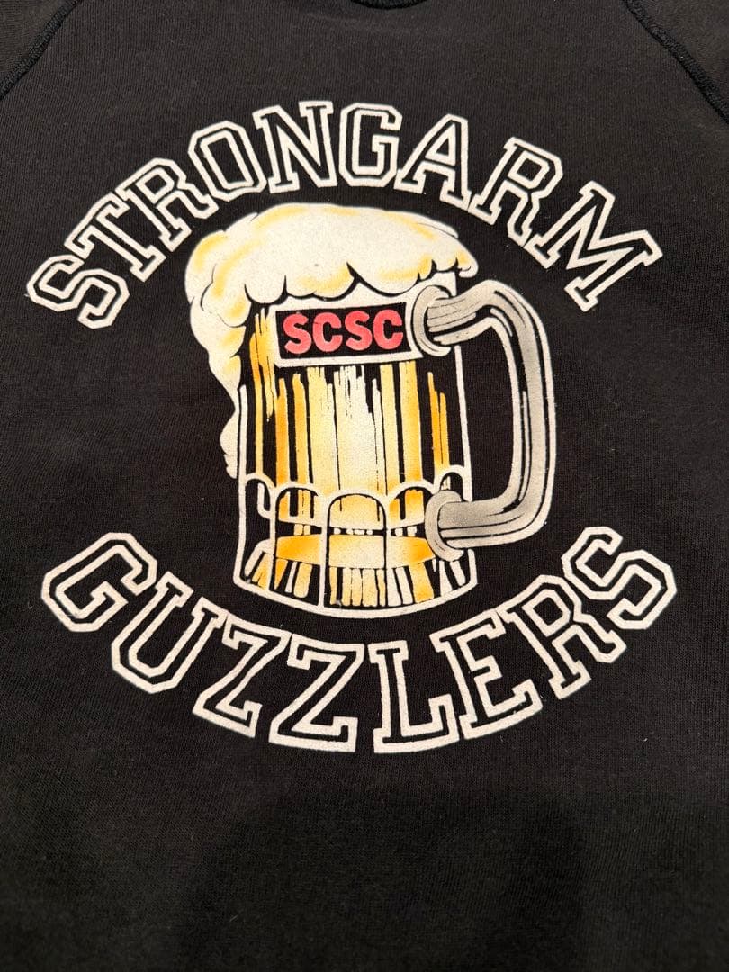 【サイズ表記L】ジョングラッコー×ウエアハウス　スウェット　ブラック