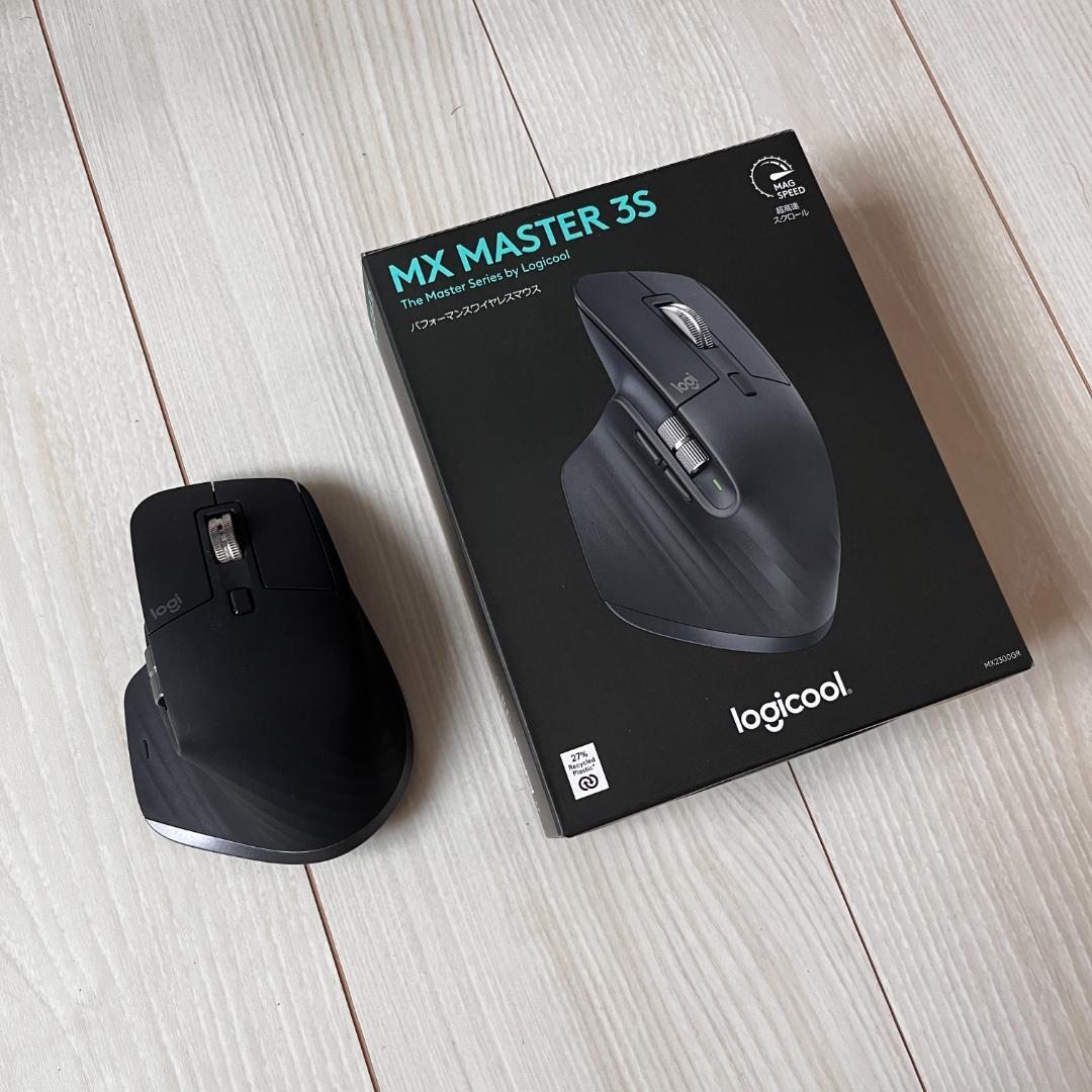Logicool ロジクール MX MASTER 3S 黒 ブラック 静音マウス