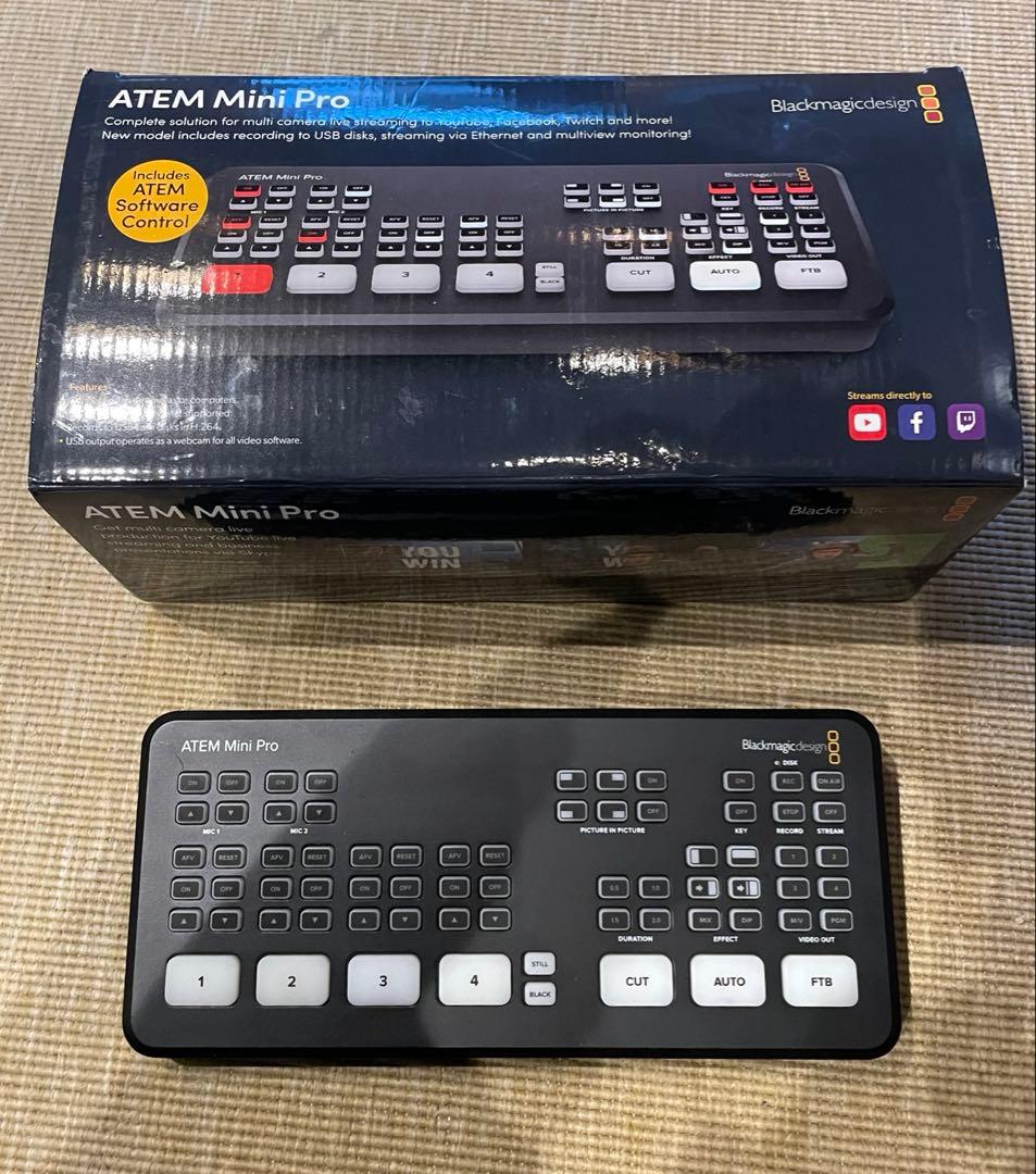 7*物様 Blackmagic Design ATEM Mini Pro