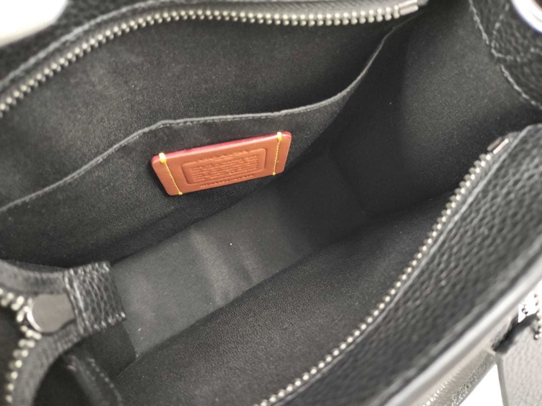 美品 ✨ COACH コーチ ディラン トート2way ロゴ レザー ブラック