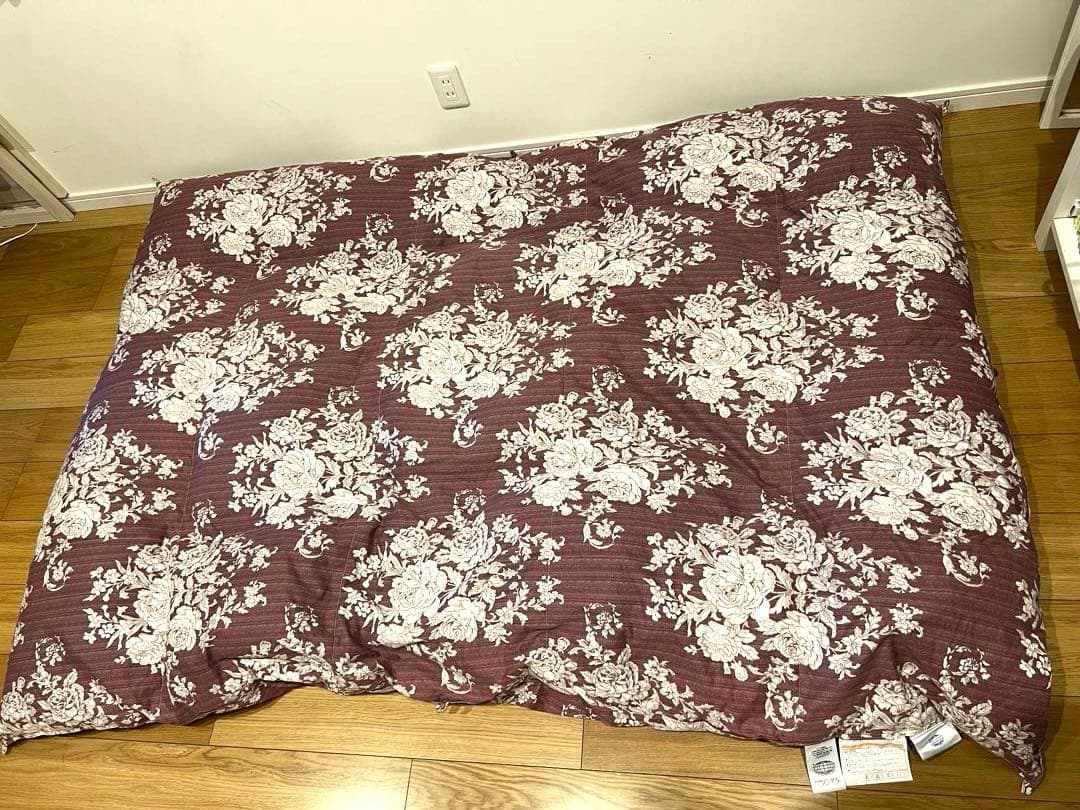 織元 カナダ産 コロニアルグースダウン 95% 超長綿100 ニ層 1.1k