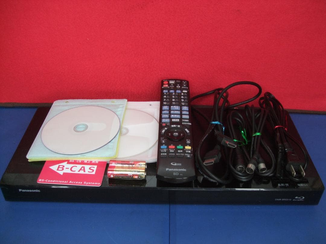 パナソニック ブルーレイレコーダー DMR-BRS510 動作品