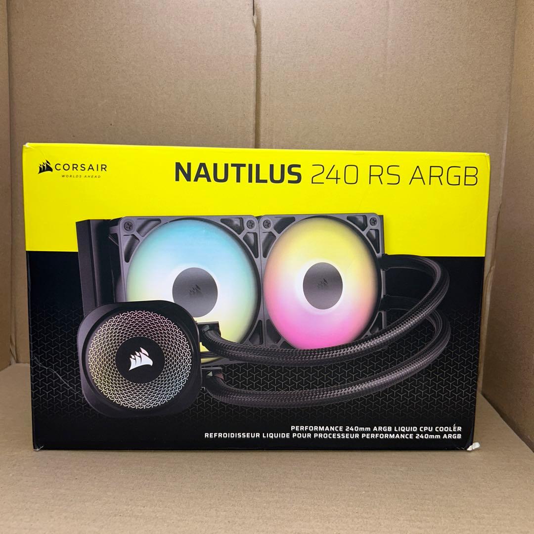 PC用ファン・クーラー CORSAIR NAUTILUS 240 RS ARGB