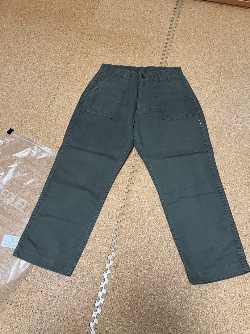 SEQUEL 25SS BAKER PANTS -TYPE-BK Sサイズ　新品