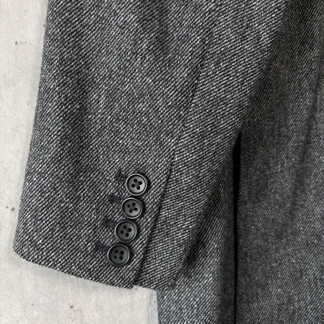 専用　良品✨　プラステ　ウールブレンドリラクシーダブルジャケット　ダークグレー