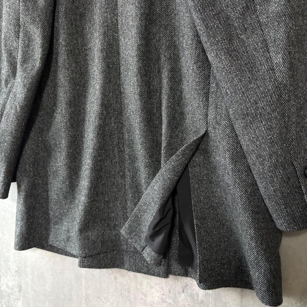 専用　良品✨　プラステ　ウールブレンドリラクシーダブルジャケット　ダークグレー