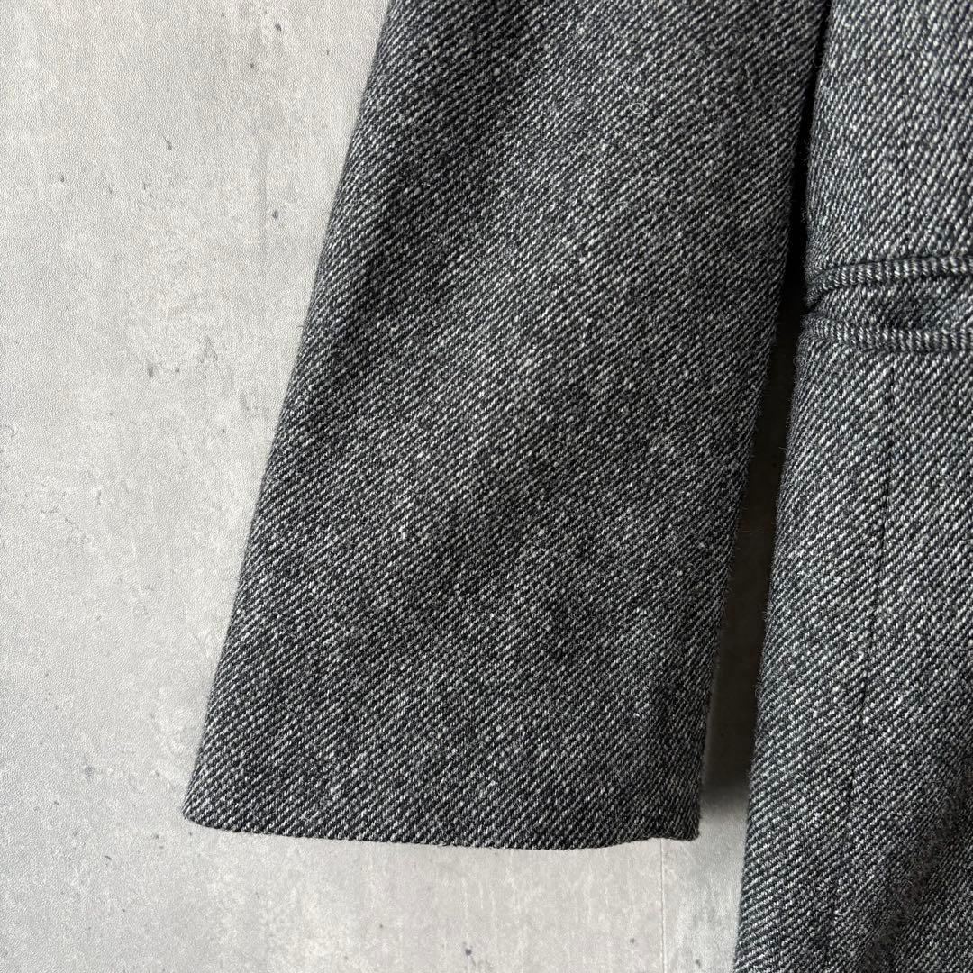 専用　良品✨　プラステ　ウールブレンドリラクシーダブルジャケット　ダークグレー