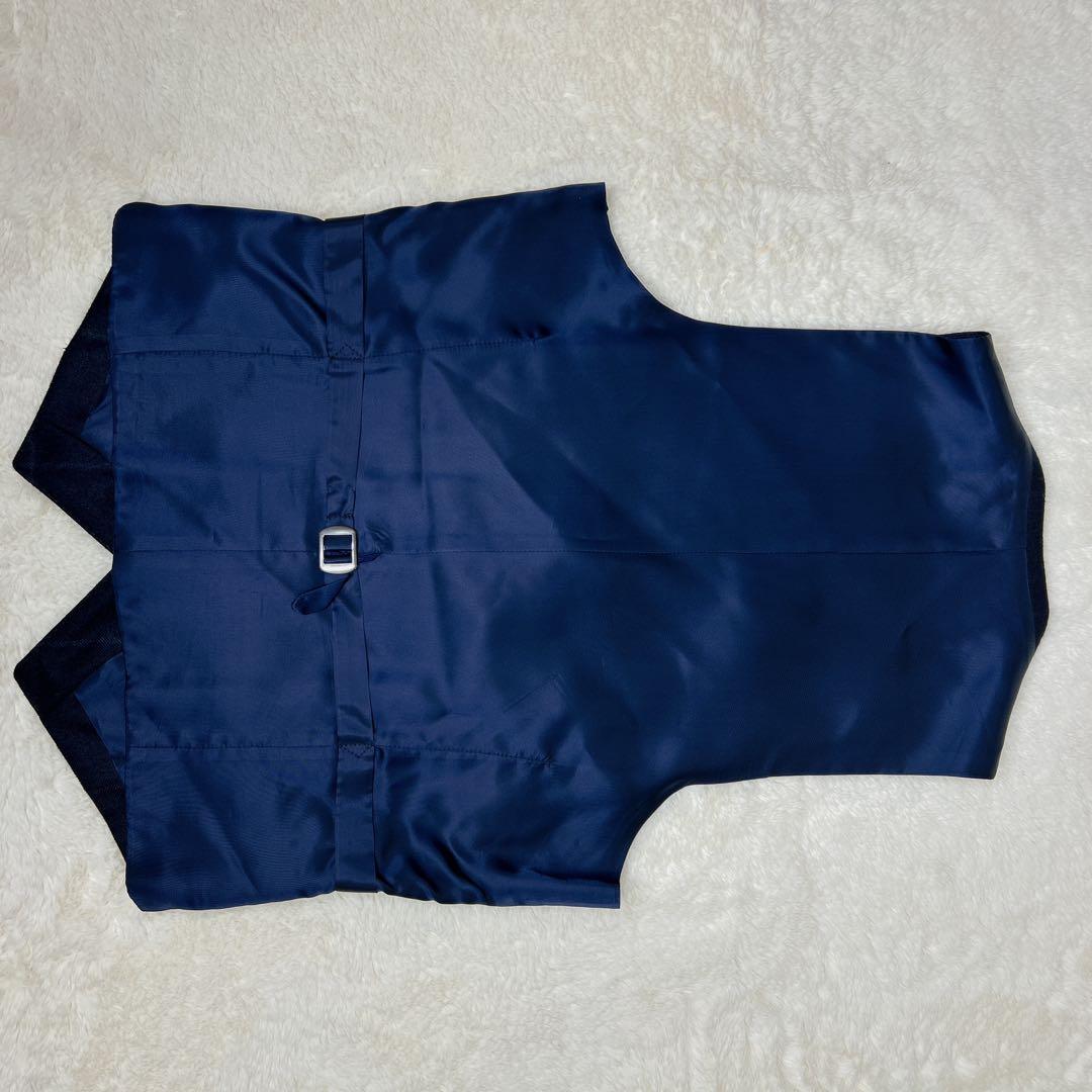 ✨美品✨ 麻布テーラー スリーピース ネイビー チェック S〜M相当