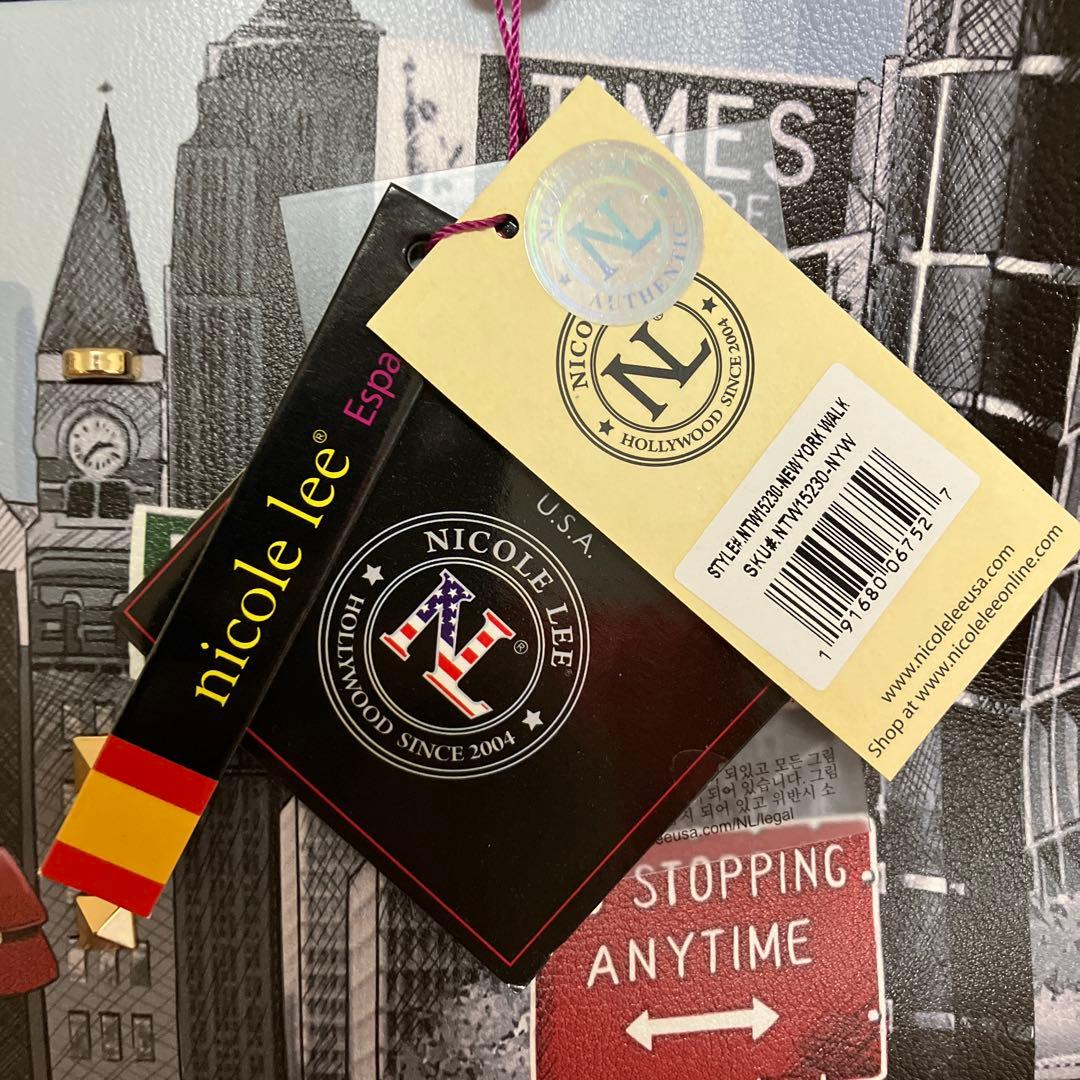 【超美品】✨ニコールリー✨NTW15230トートバッグ　タグ付き