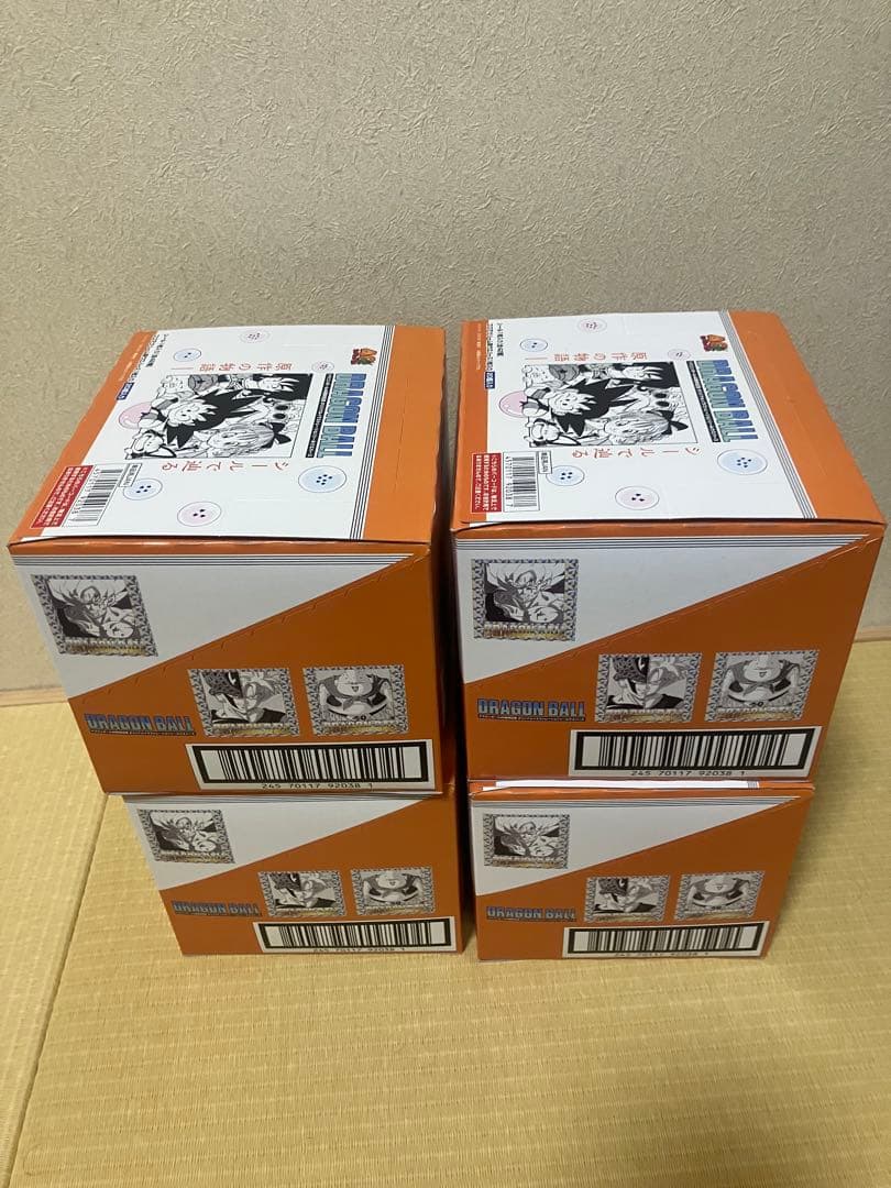 ドラゴンボール40周年記念 箱 シール　ウエハース