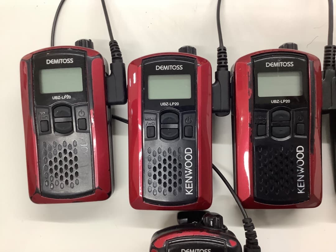 KENWOOD　UBZ-LP20　インカム　7台セット売り　動作確認済