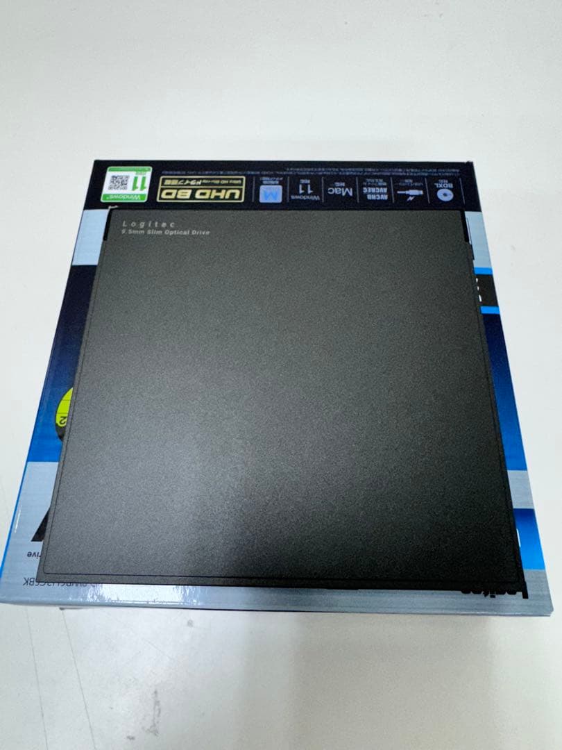 12P1#58Logitec Blu-rayドライブLBD-PWB6U3CSBK