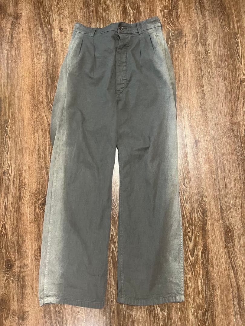 Auralee オーラリー　PRODUCT DYED PANTS