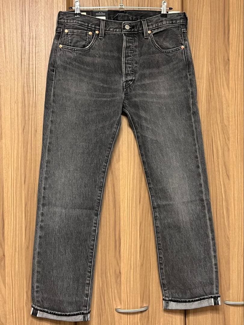 Levi's 501 セルビッチ　赤耳　W34 34インチ　リーバイス　ブラック