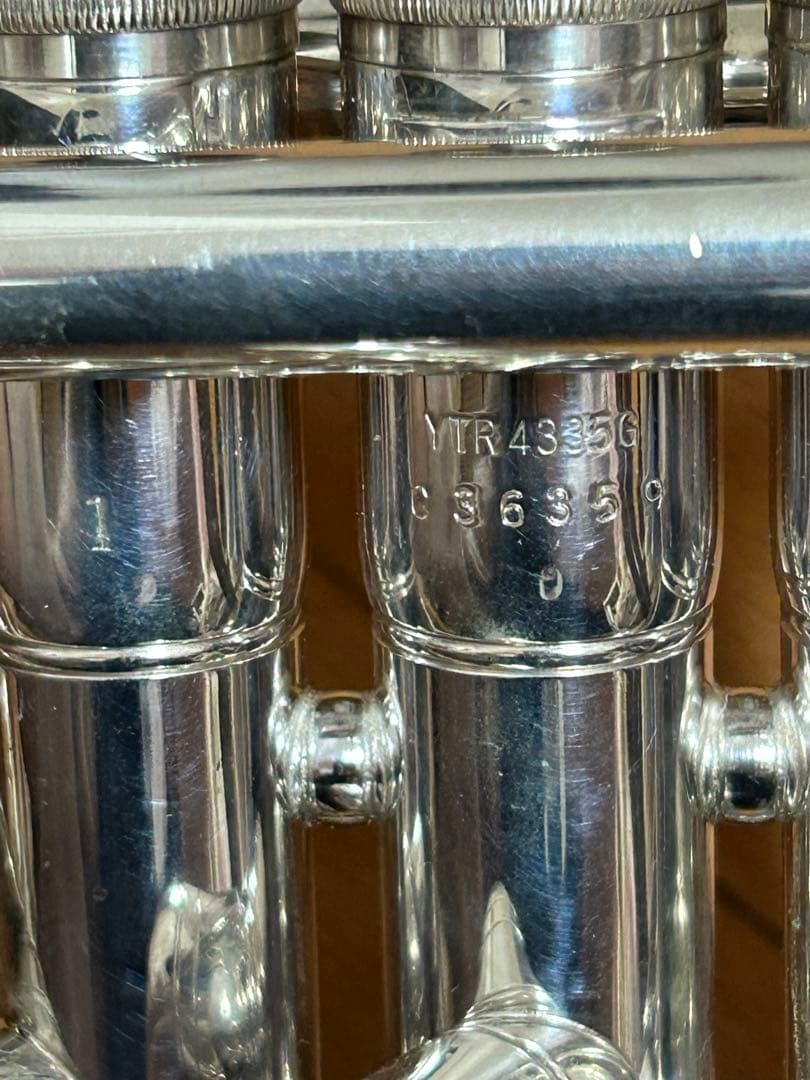 ヤマハ トランペット YTR 4335G シルバー