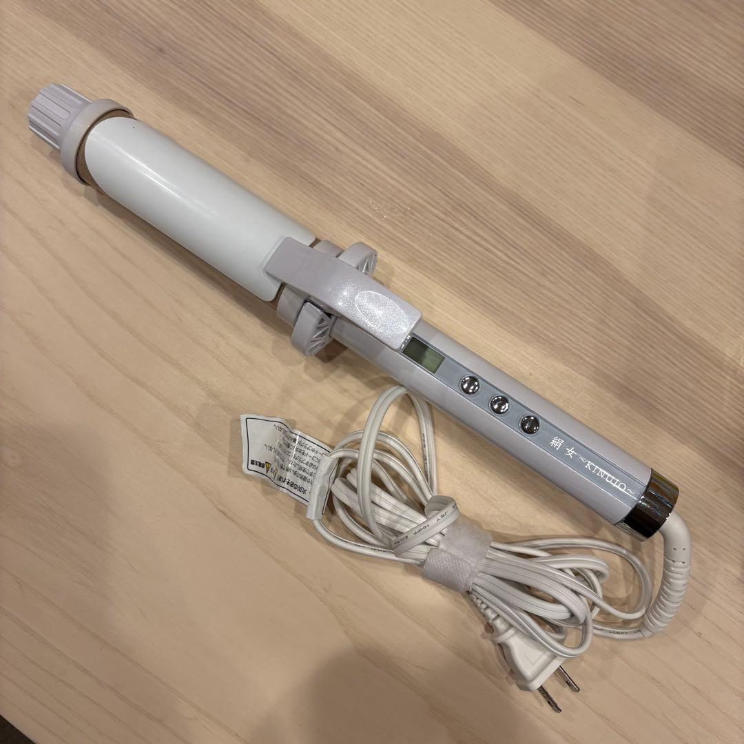 絹女　カールヘアアイロン 38mm