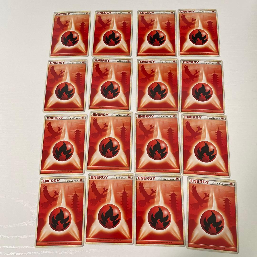 レジェンドエネルギー 炎 LEGEND 16枚セット ホウオウ 背景 ポケカ