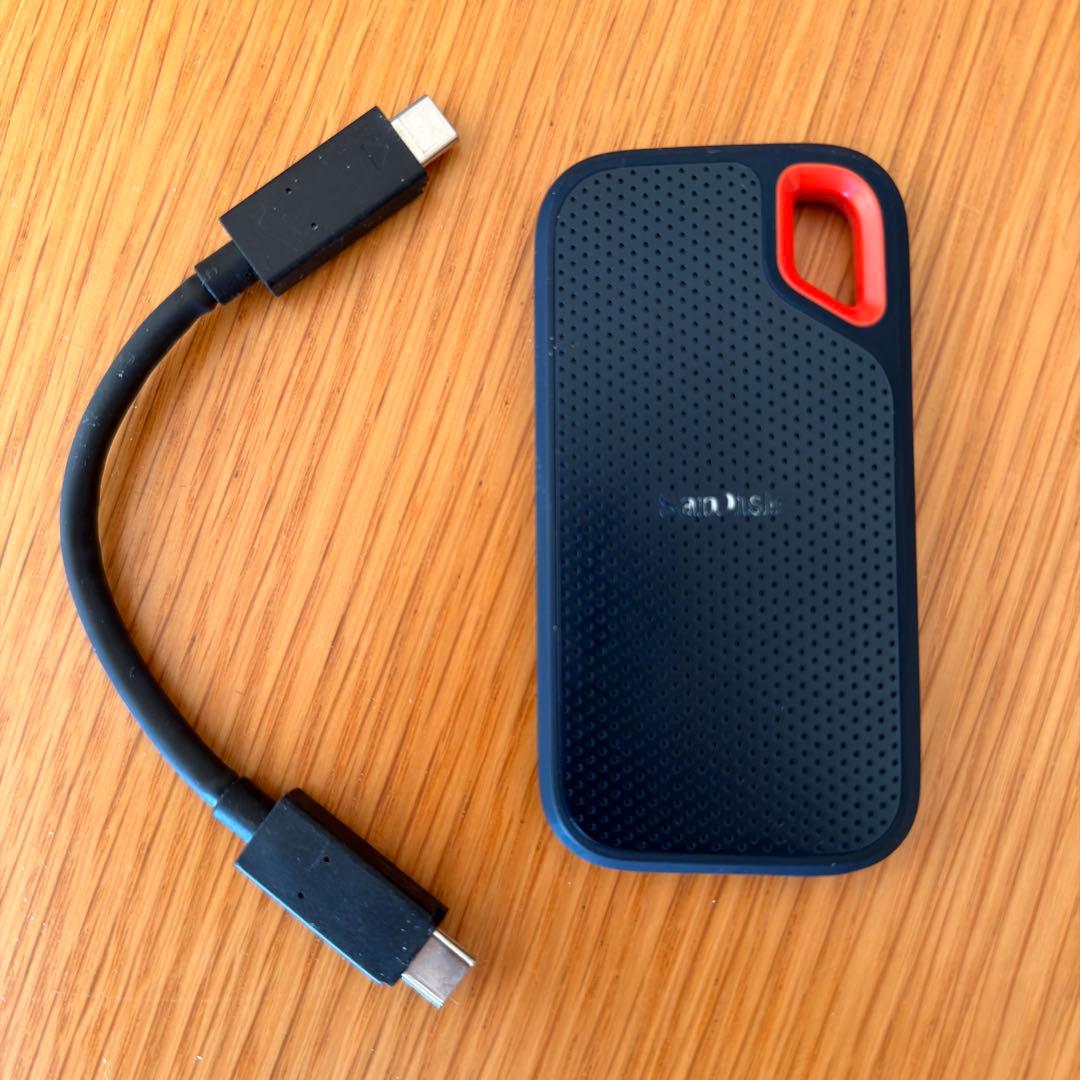 SanDisk 2TB 外付けSSD USB-C
