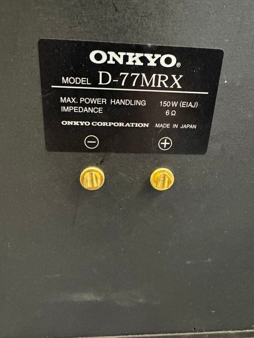ONKYO D-77MRX スピーカー　ペア　ジャンク
