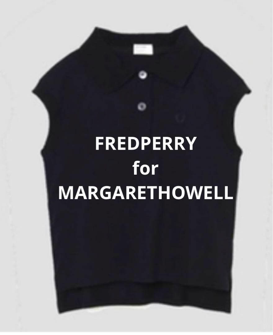 FREDPERRYforMARGARETHOWELLポロシャツ ネイビー 8