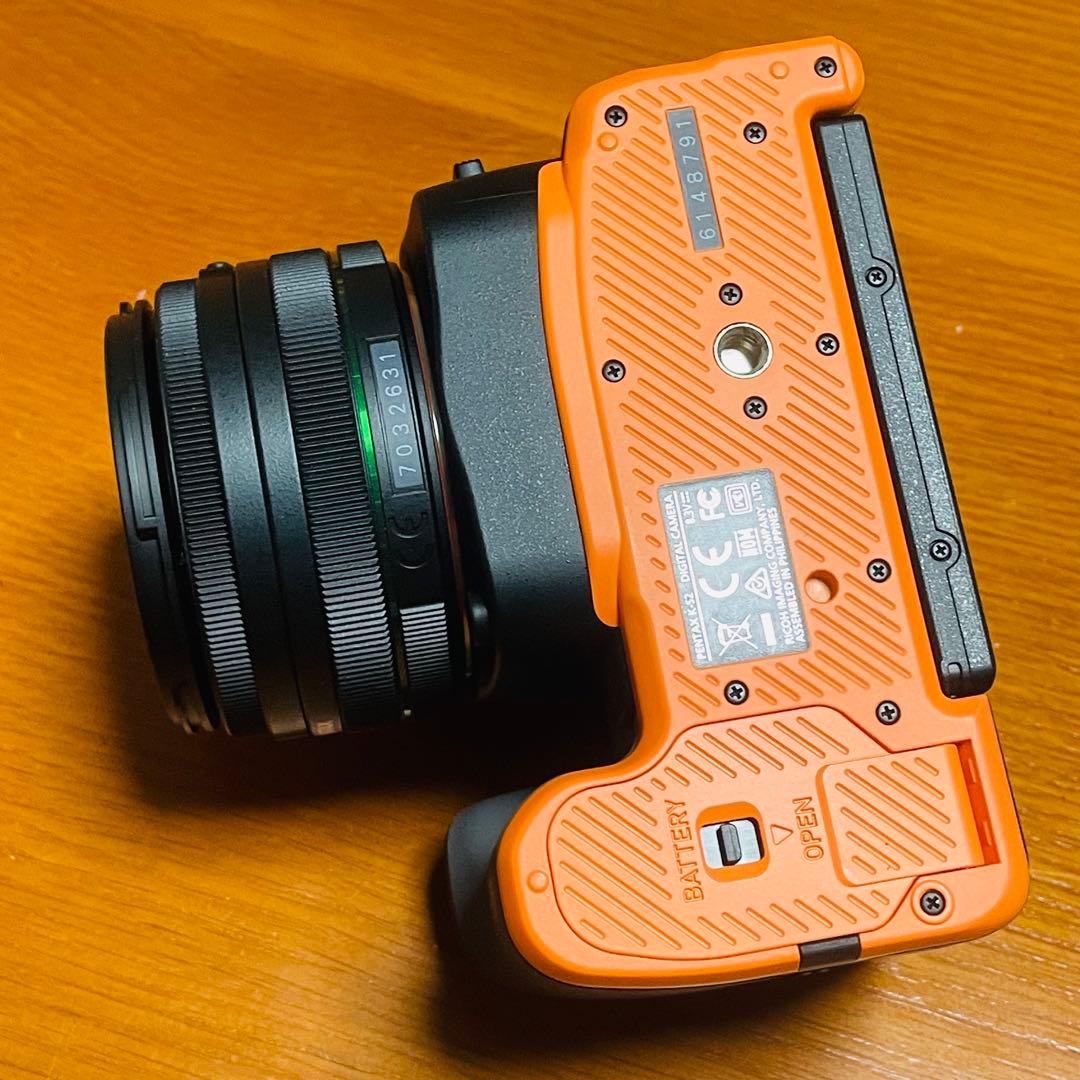 ペンタックス PENTAX K-S2 ダブルズームレンズキット ブラックオレンジ