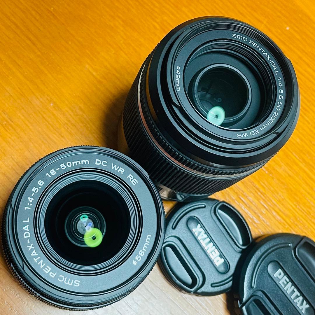 ペンタックス PENTAX K-S2 ダブルズームレンズキット ブラックオレンジ