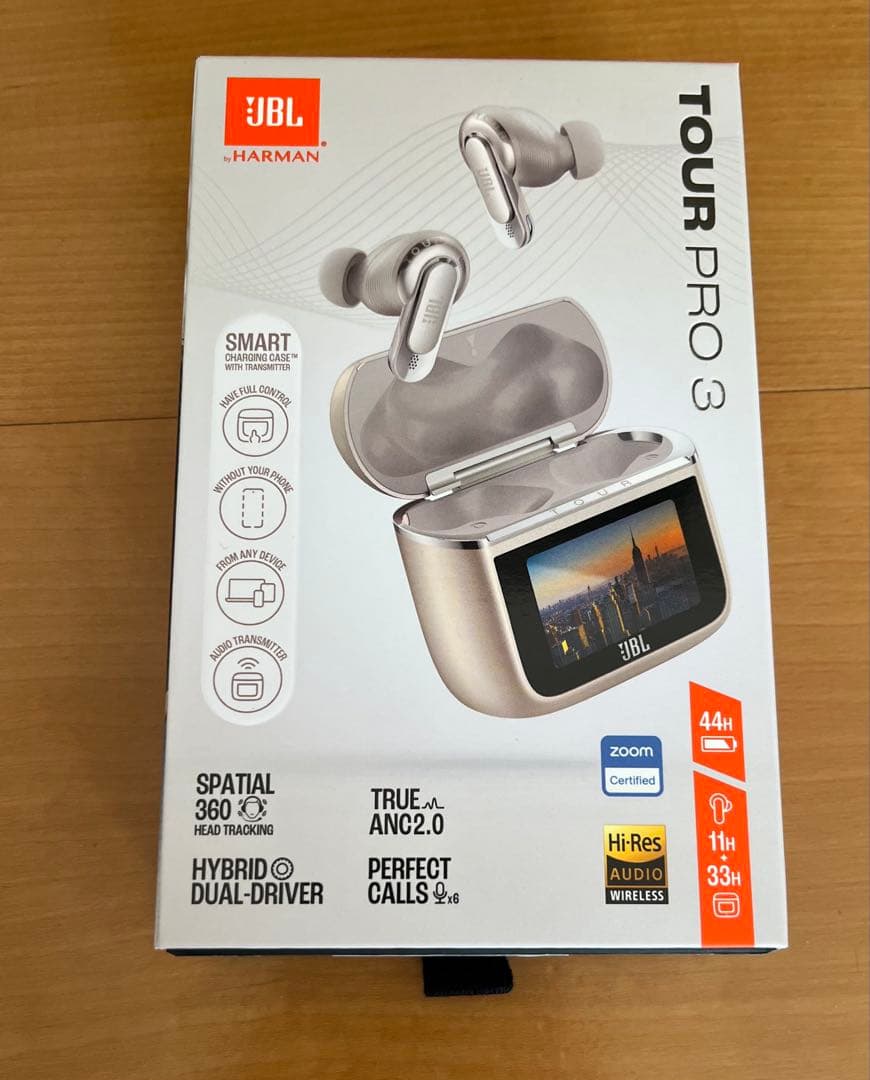 【新品未開封品】JBL Tour Pro 3 ラテ