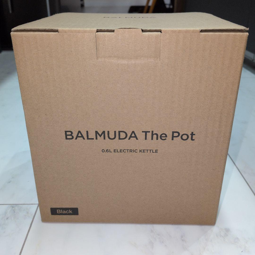 BALMUDA The Pot K07A-BK ブラック 電気ケトル　☆新品☆