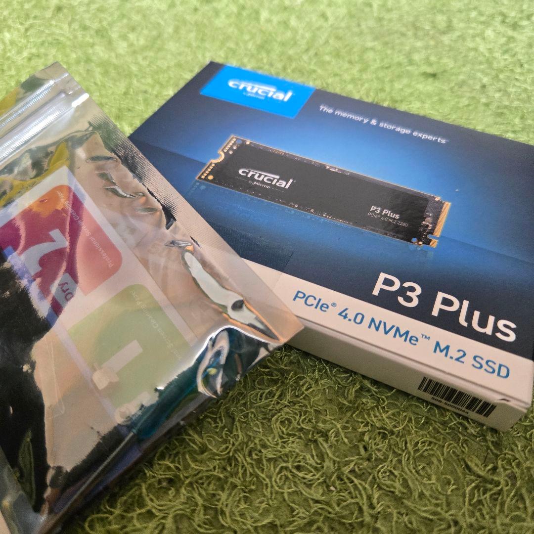 内蔵型SSD Crucial P3 Plus 1TB PCIe4.0 NVMe M.2 SSD