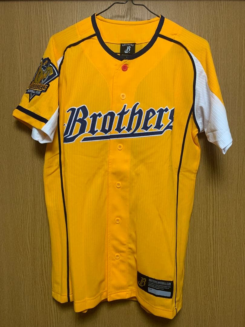 兄弟エレファンツ　ユニフォーム　Mサイズ　黄色　台湾リーグ　野球　中信兄弟