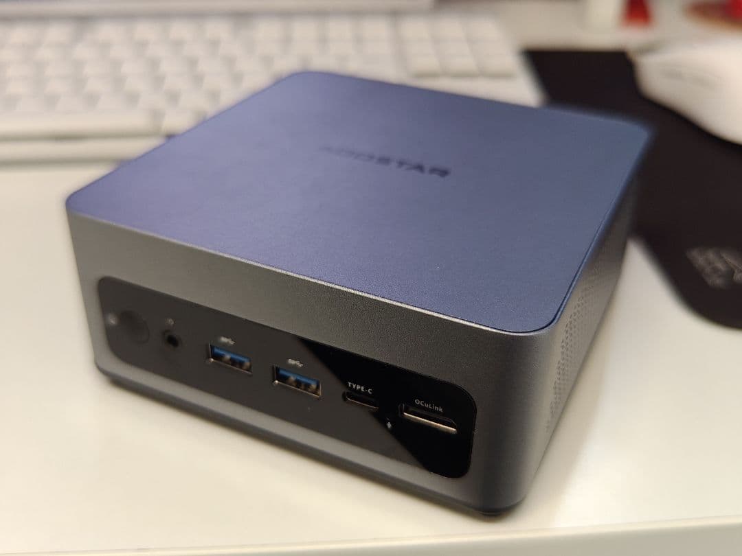 AOOSTAR　G5 ミニPC Ryzen7 5825u 16GB+512GB