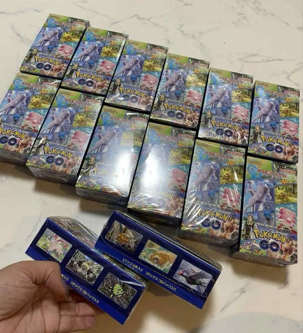 14セット‼️17万から大幅値下げ‼️ポケモンGO ブースターボックス