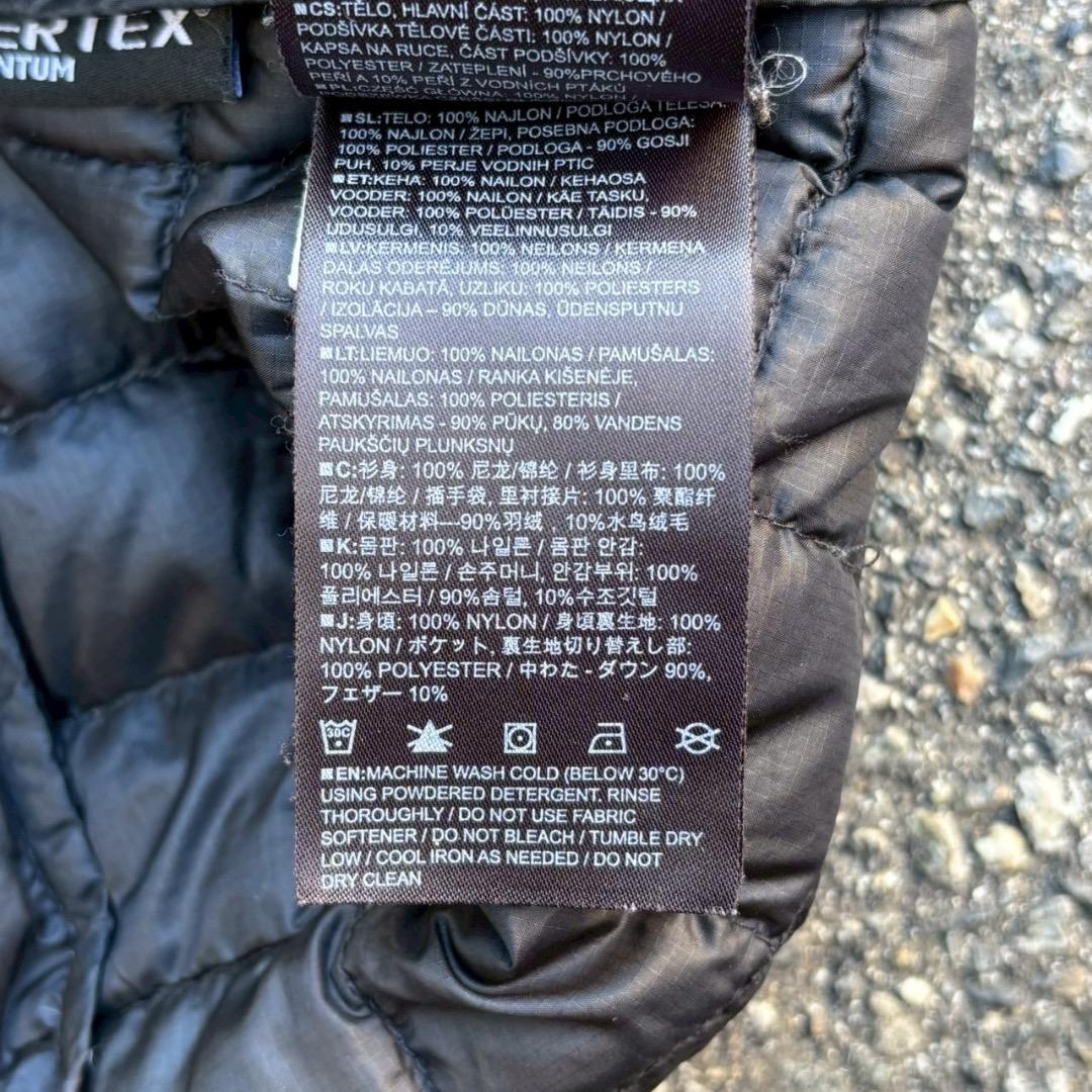 BURTON ak バートン ダウンジャケット ドローコード　フード取り外し可能