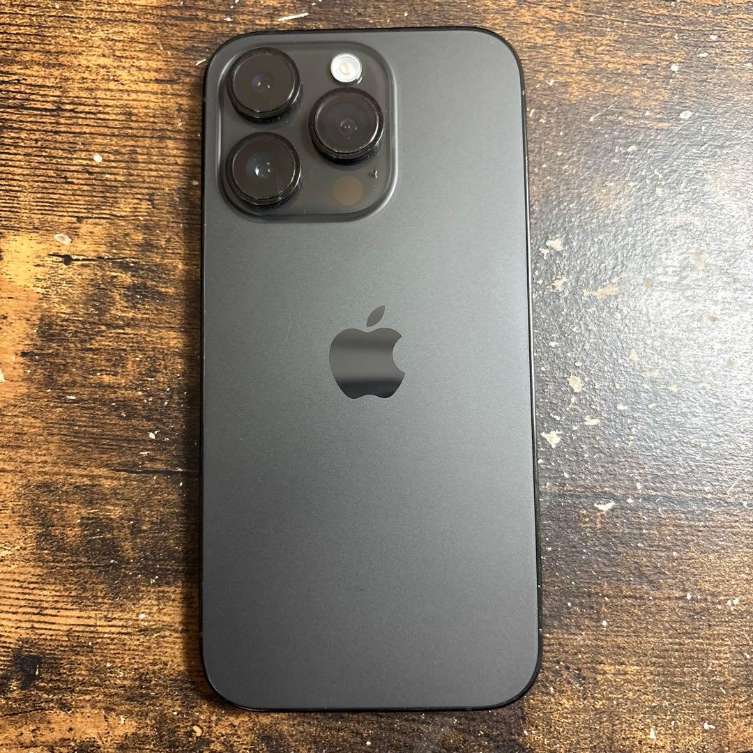 【美品】iPhone14 pro 128GBスペースブラック(箱付属)