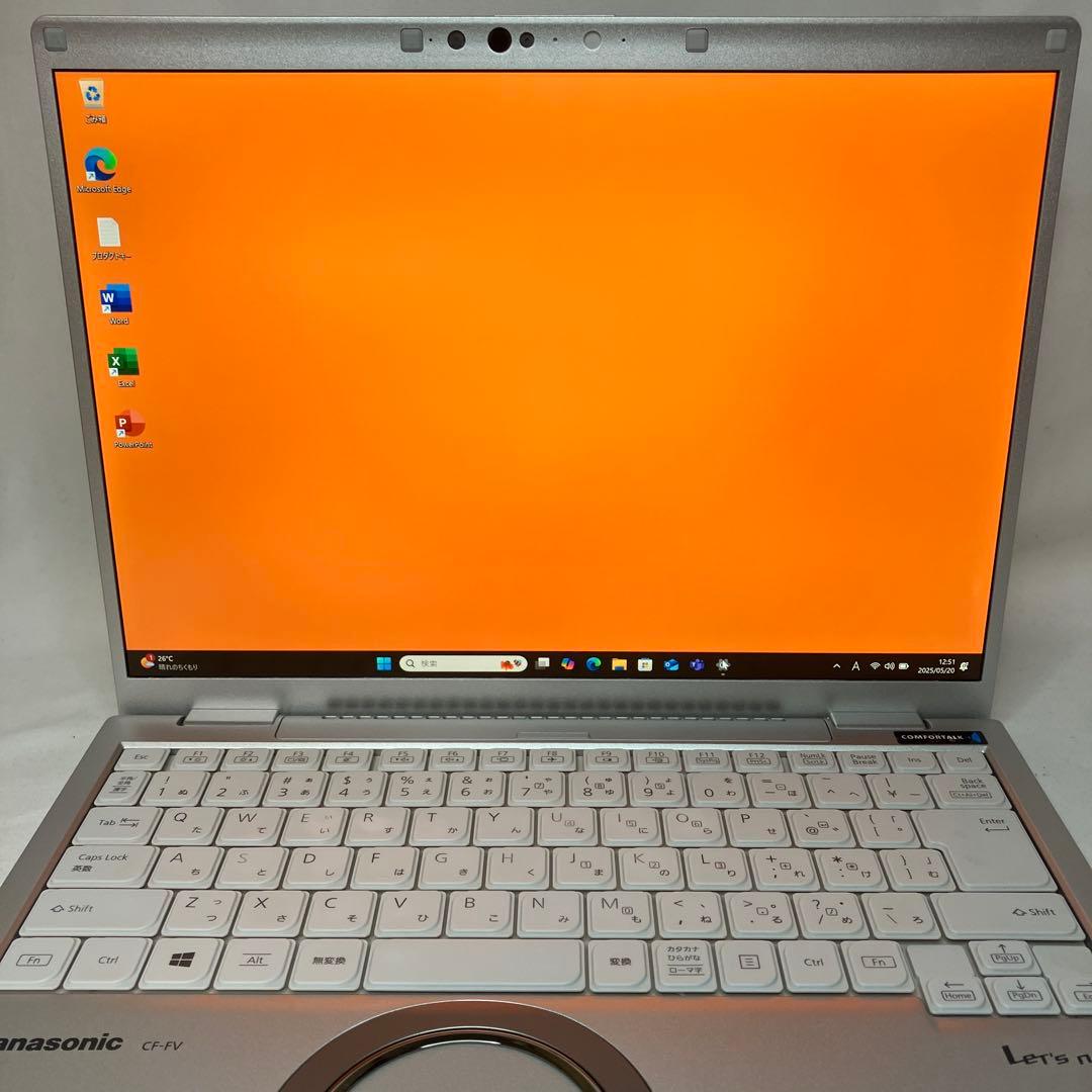 準美品 レッツノート FV1 第11世代 i5 16GB 256GB オフィス