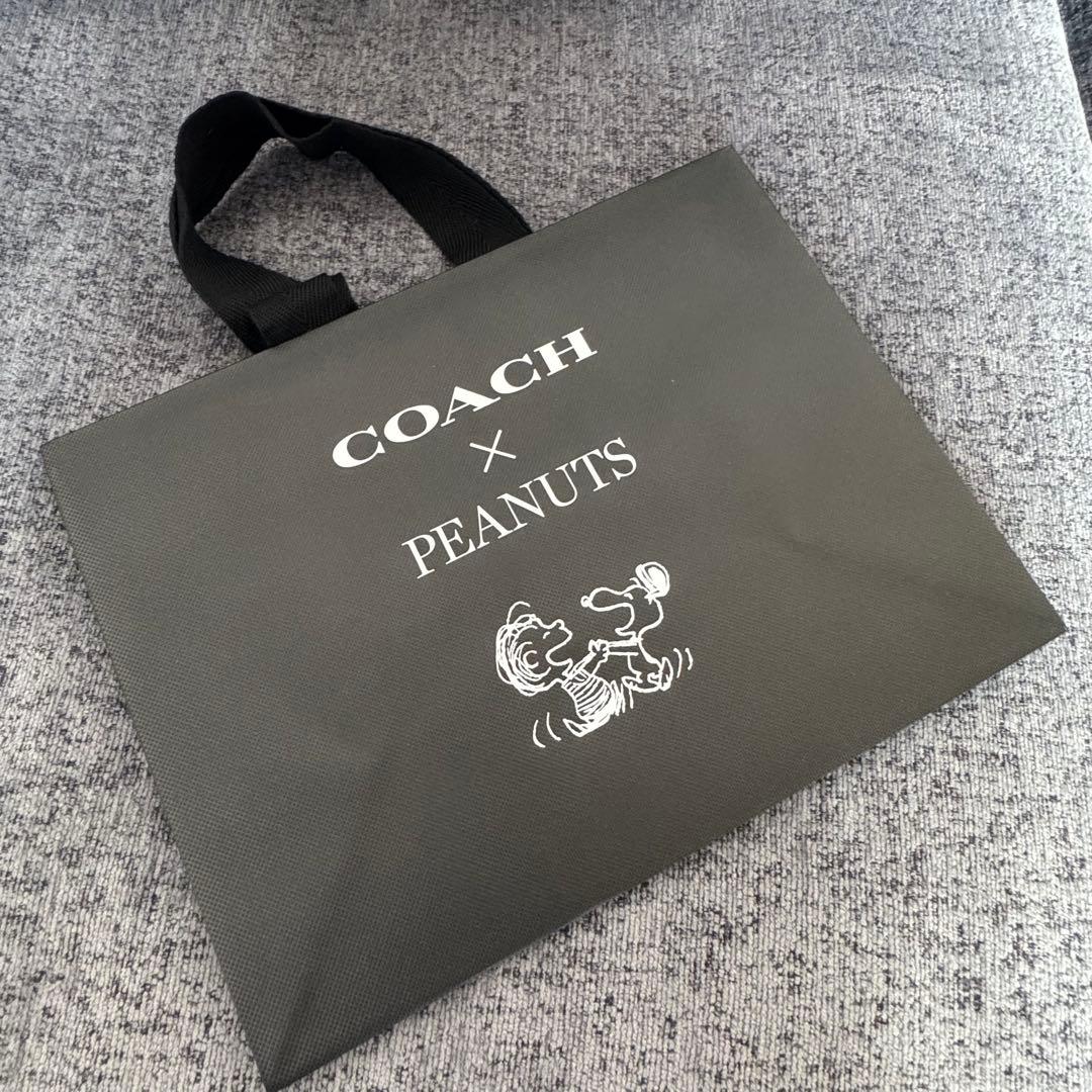 【新品】コーチcoachスヌーピーコラボ　傘　UVカット　2025モデル　最新