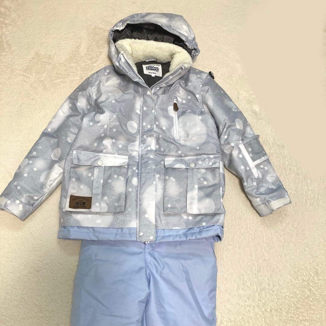 スキーウェア　140 cosby サイズ調節　135〜145 子供　女の子　雪