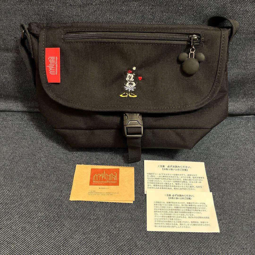 マンハッタンポーテージ　ミッキーコラボショルダーバッグ（ミニー）