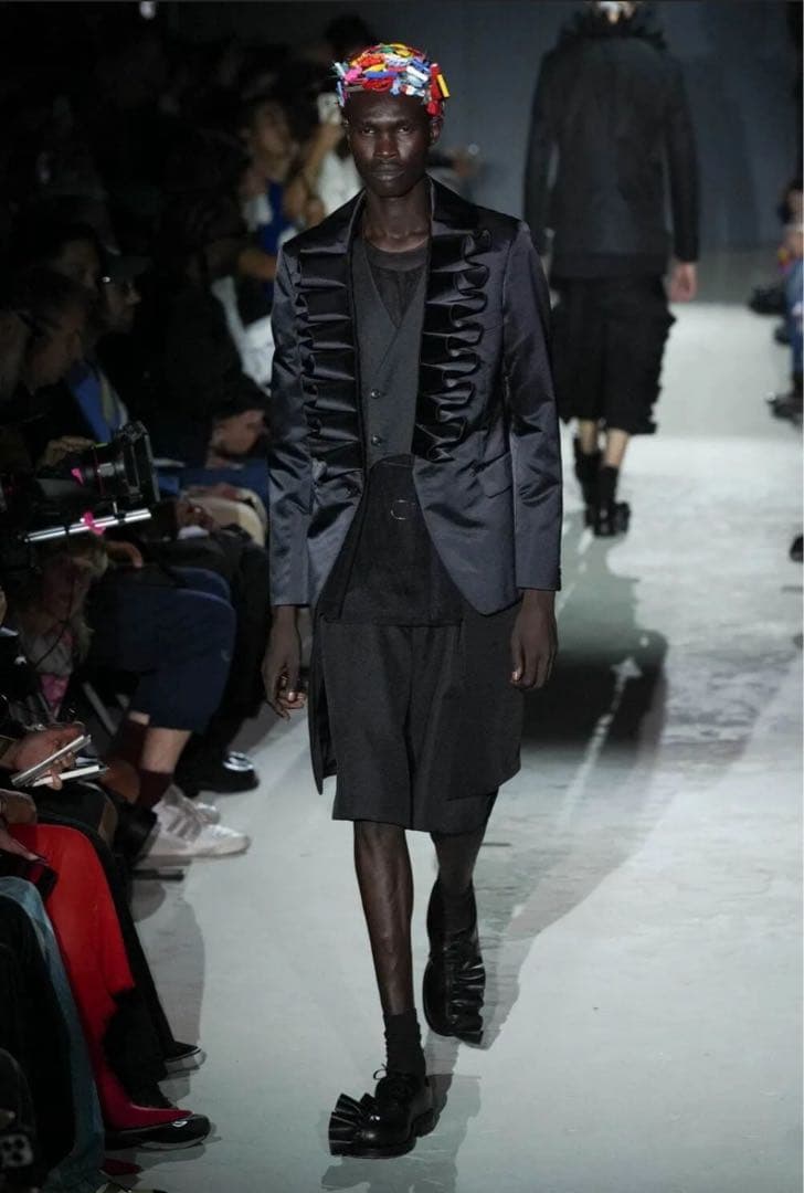 COMMEdesGARCONSHOMME PLUS 25ss ロングベスト XL