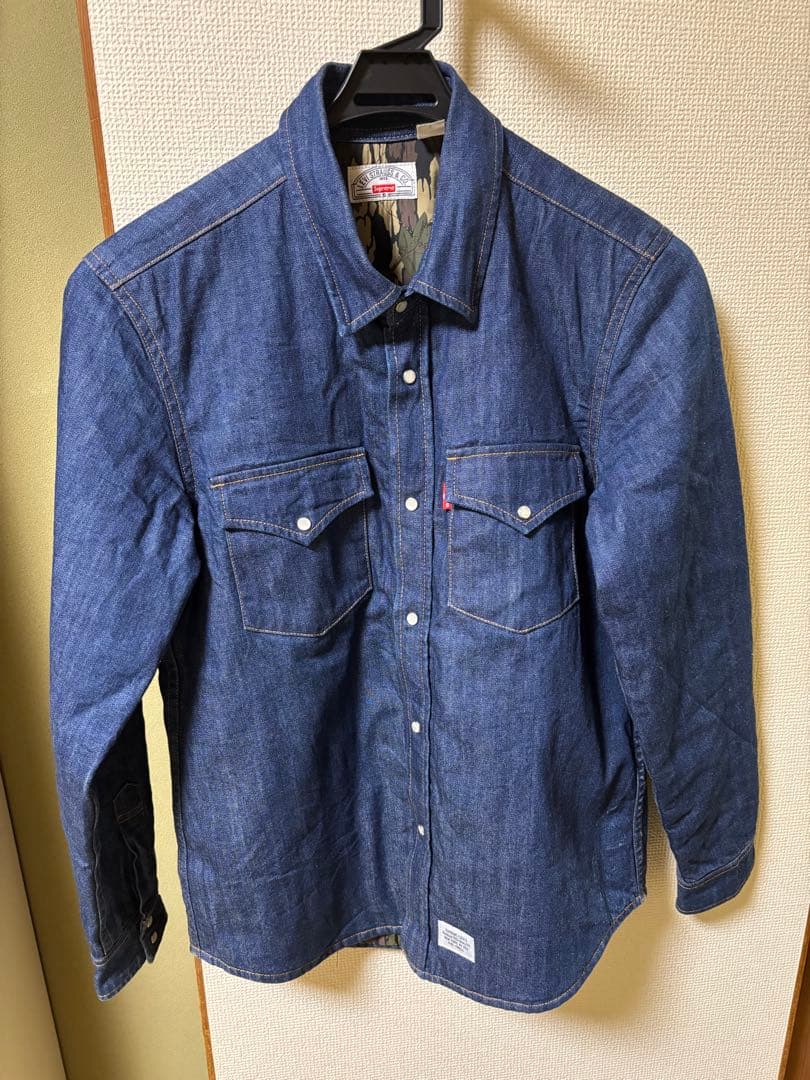 r*︎様 LEVI’S×Supremeデニムウエスタンシャツ 希少
