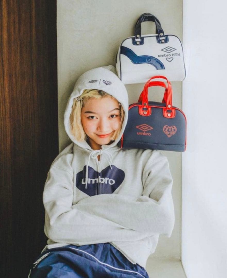 HTH umbro zip hoodie 即完売 アンブロコラボ パーカー