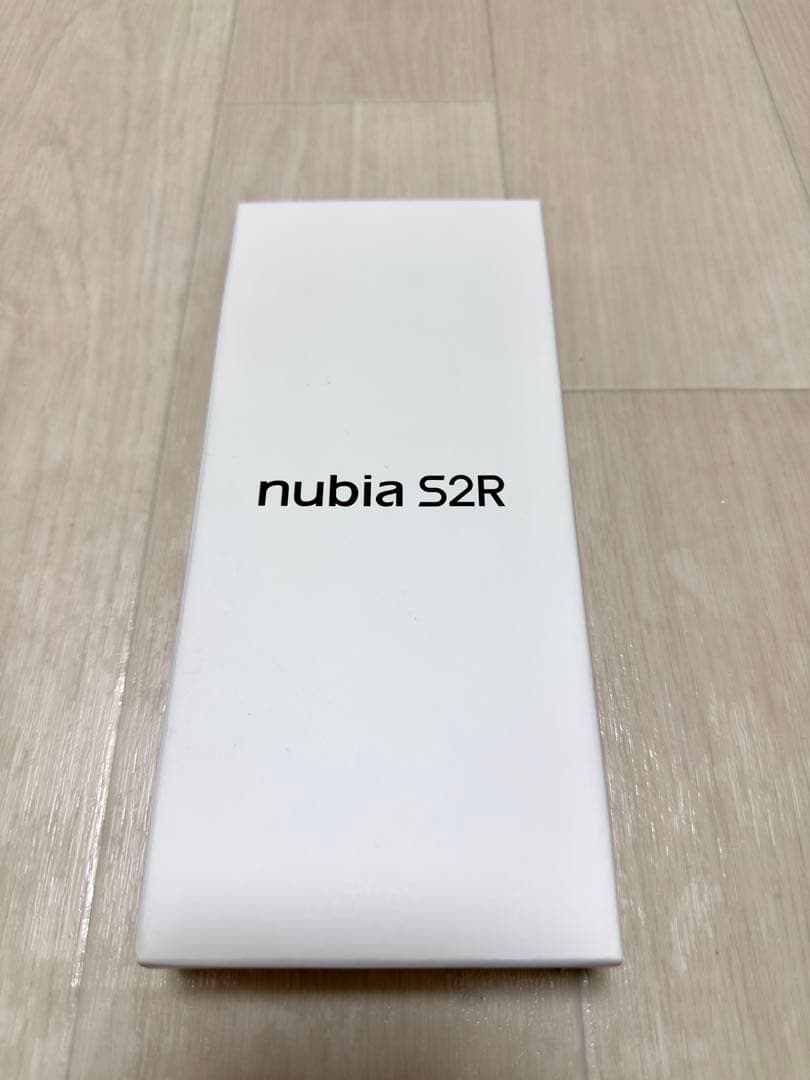 nubia S2R ホワイト本体　未開封