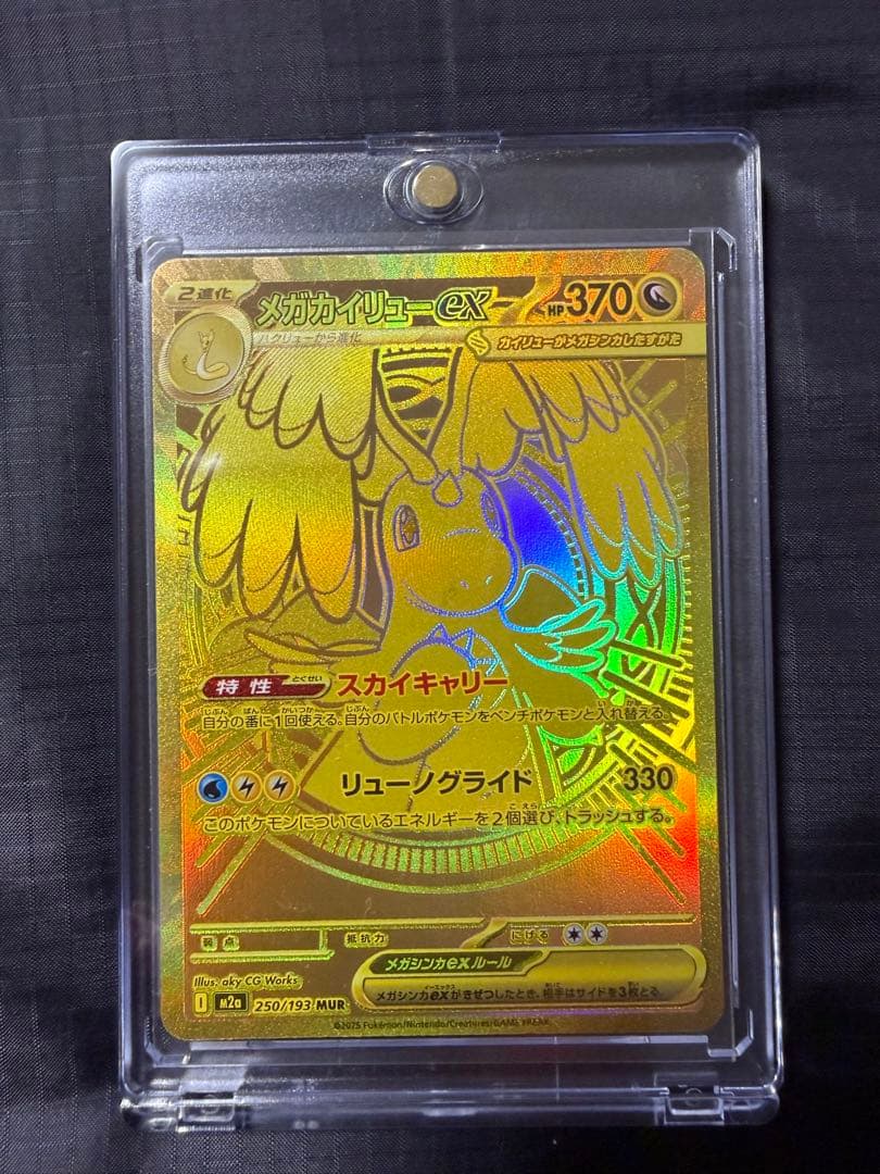 メガカイリューex MUR ローダー、おまけ付