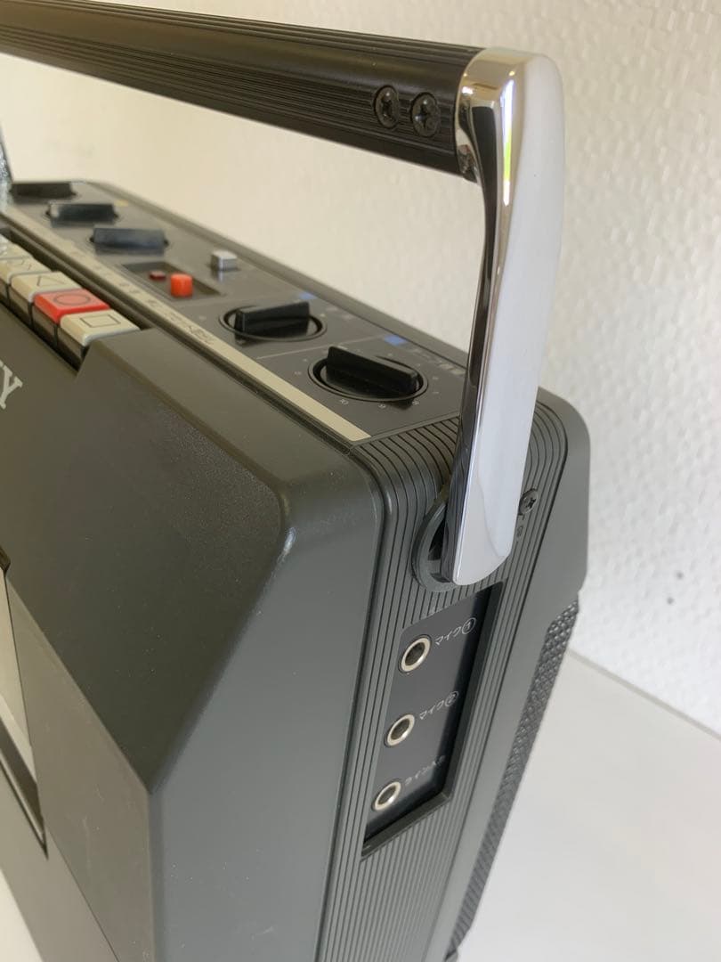 美品 SONY カセットレコーダー TCM-1390 録音 再生機 拡声機能