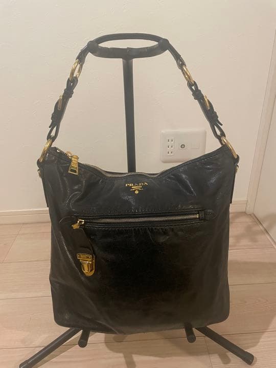 プラダ/SECCHIELLO IN PELLE GLACE'CALE