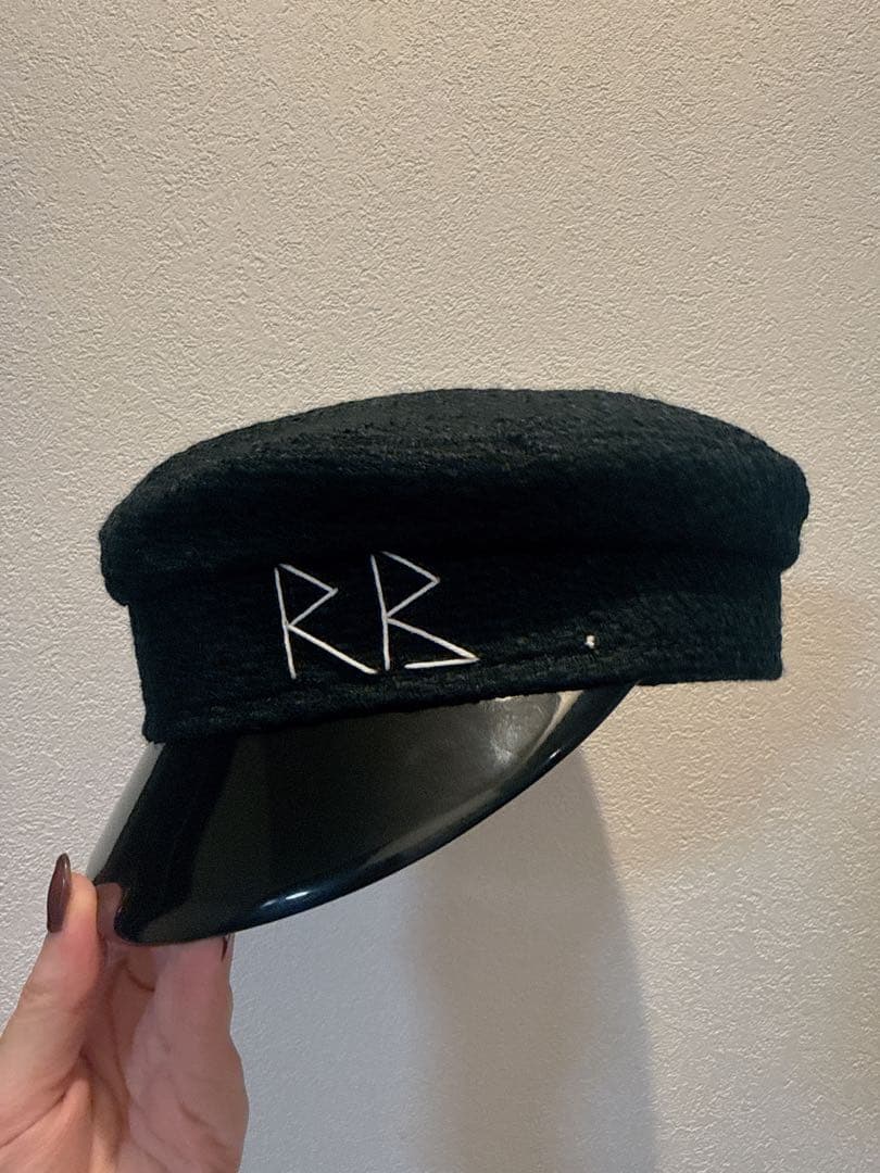 RUSLAN BAGINSKIY ブラックベレー帽 Mサイズ